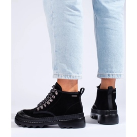 Big Star II274363 906 Damenstiefel schwarz 1