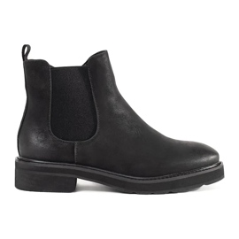 Klassische schwarze Stiefel von Sergio Leone 1