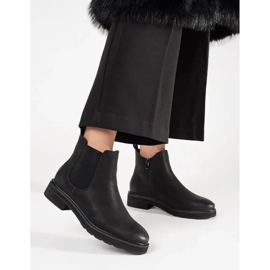 Klassische schwarze Stiefel von Sergio Leone 2