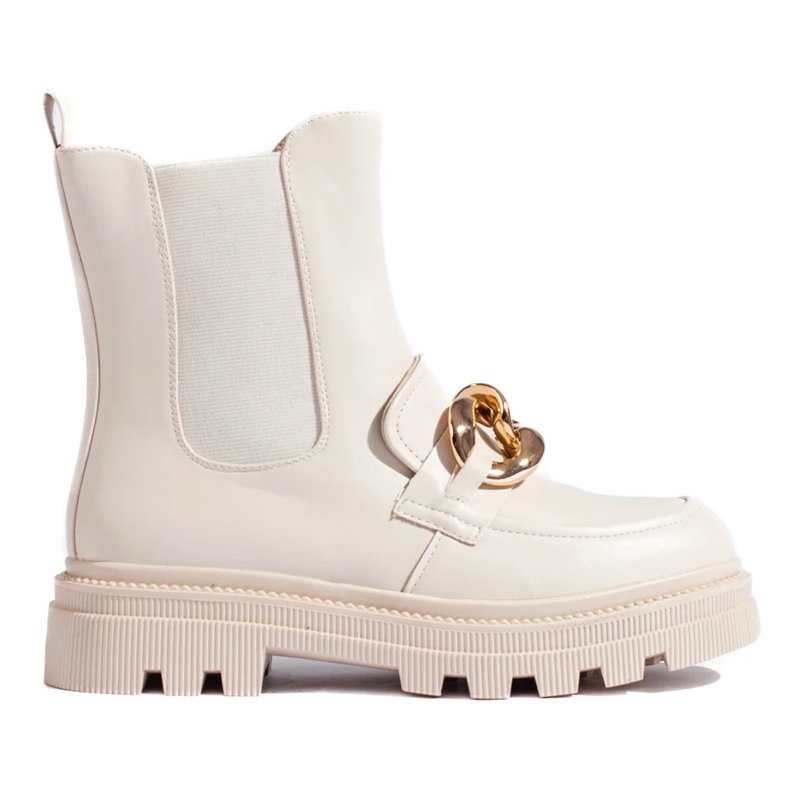 Arbeiter auf der Plattform beige 2