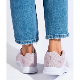 Evento Sportschuhe zum Schnüren rosa 1