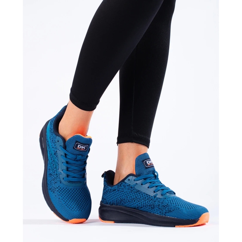 DK Sportschuhe auf der Plattform blau 2