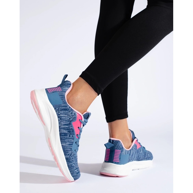 TRENDI Gebundene Sportschuhe blau 1