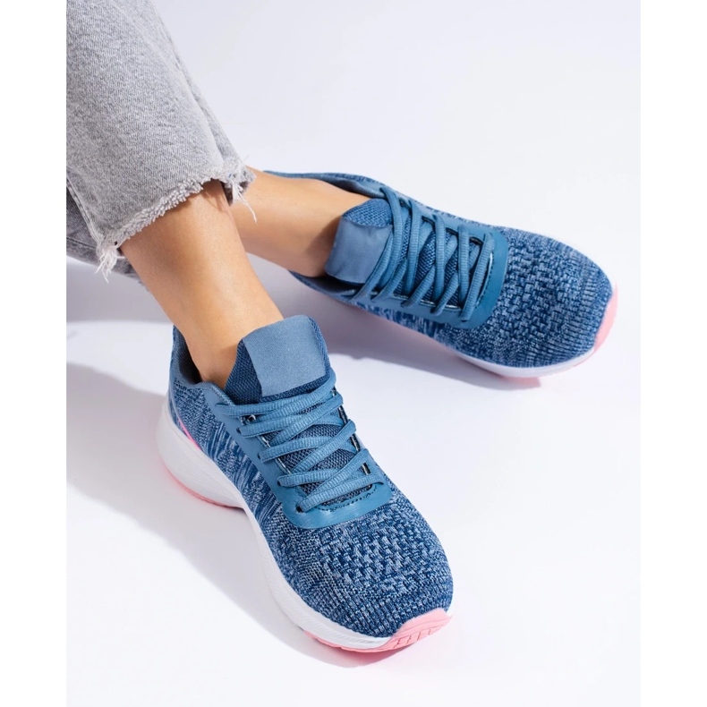 Textile Sportschuhe blau 2