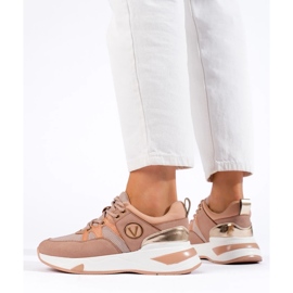 Stylische VINCEZA Sneaker rosa 1