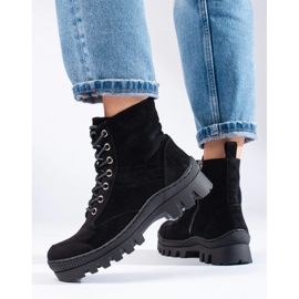 S. BARSKI Schnürstiefel von S.BARSKI schwarz 2