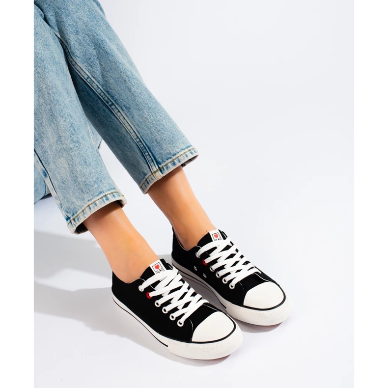 Klassischer LA.FI Sneaker schwarz 2