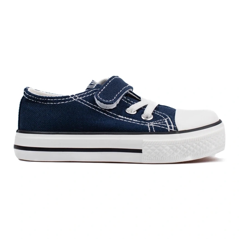 Turnschuhe Vico für Jungen, marineblauer Stoff 1