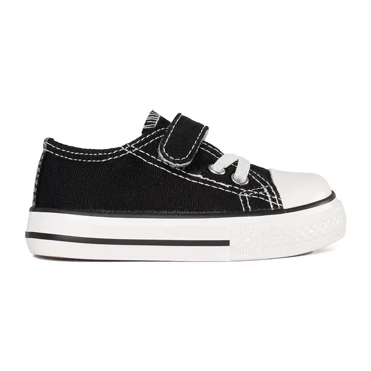 Jungensneaker Vico, schwarzes Material 2