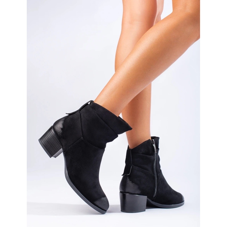 W. Potocki Potocki Damen-Slipper schwarz 2