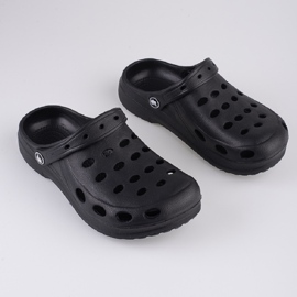 Schwarze, leichte Flip-Flops für Jungen 2