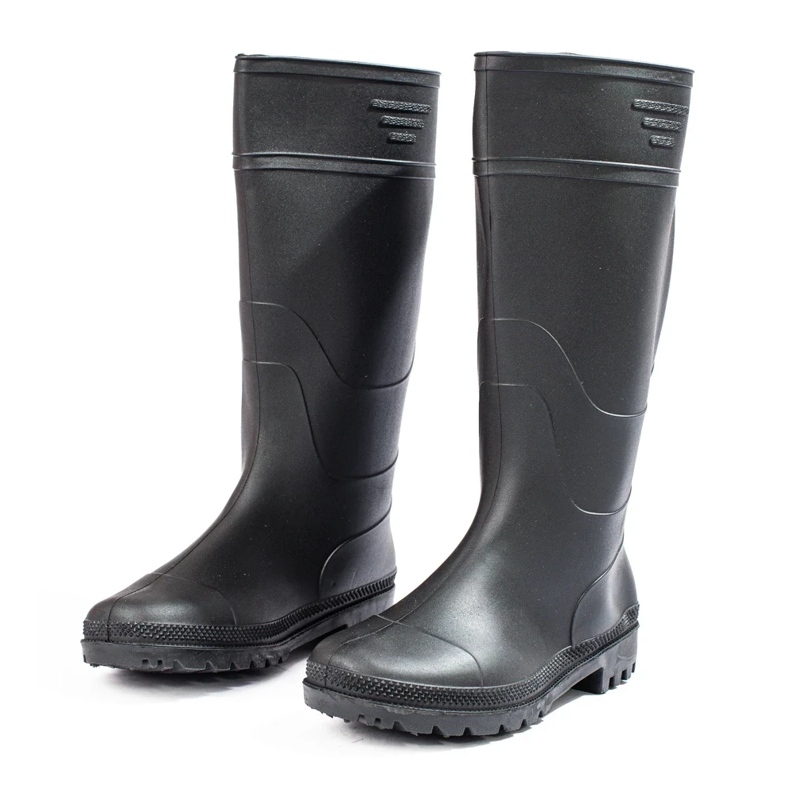 Herren-Galoschen mit hohem Schaft schwarz 2