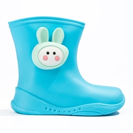 Blaue Gummistiefel für Jungen 2