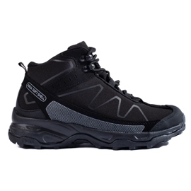 Sport-Trekking-Damenschuhe mit hohem Schaft DK schwarz 3
