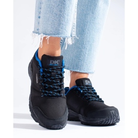 DK Trekkingschuhe für Damen in Schwarz und Blau 2