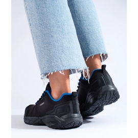 DK Trekkingschuhe für Damen in Schwarz und Blau 4