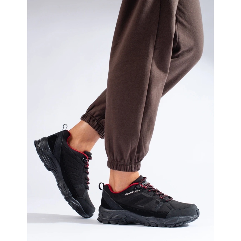 Bequeme Damen-Trekkingschuhe DK schwarz 2