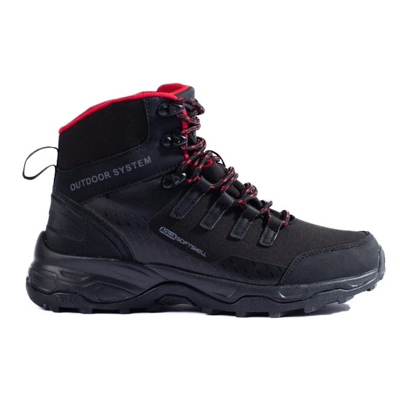 Bequemer Damen-Trekkingschuh mit hohem Schaft DK schwarz 1