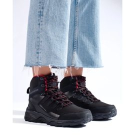 Bequemer Damen-Trekkingschuh mit hohem Schaft DK schwarz 2