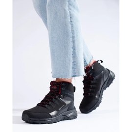 Bequemer Damen-Trekkingschuh mit hohem Schaft DK schwarz 3