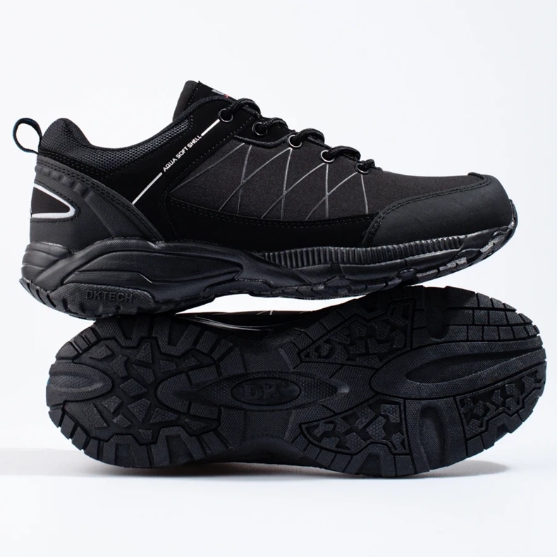 Schwarze Trekkingschuhe von DK für Herren 2
