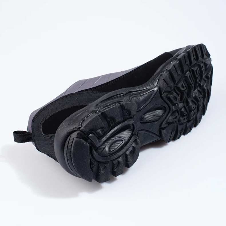 DK aqua Softshell graue Trekkingschuhe für Herren schwarz 2