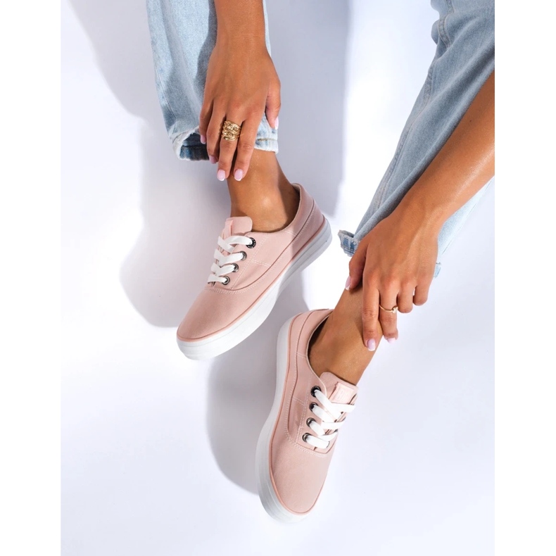 Damen Big Star KK274020 Turnschuhe rosa 1