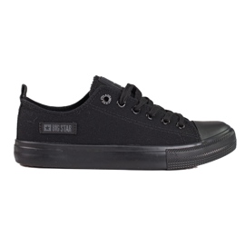 Big Star-Turnschuhe für Damen KK274009 schwarz 1