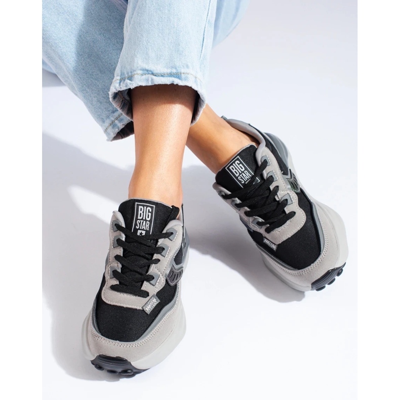 Big Star-Turnschuhe für Damen KK274100 schwarz 1