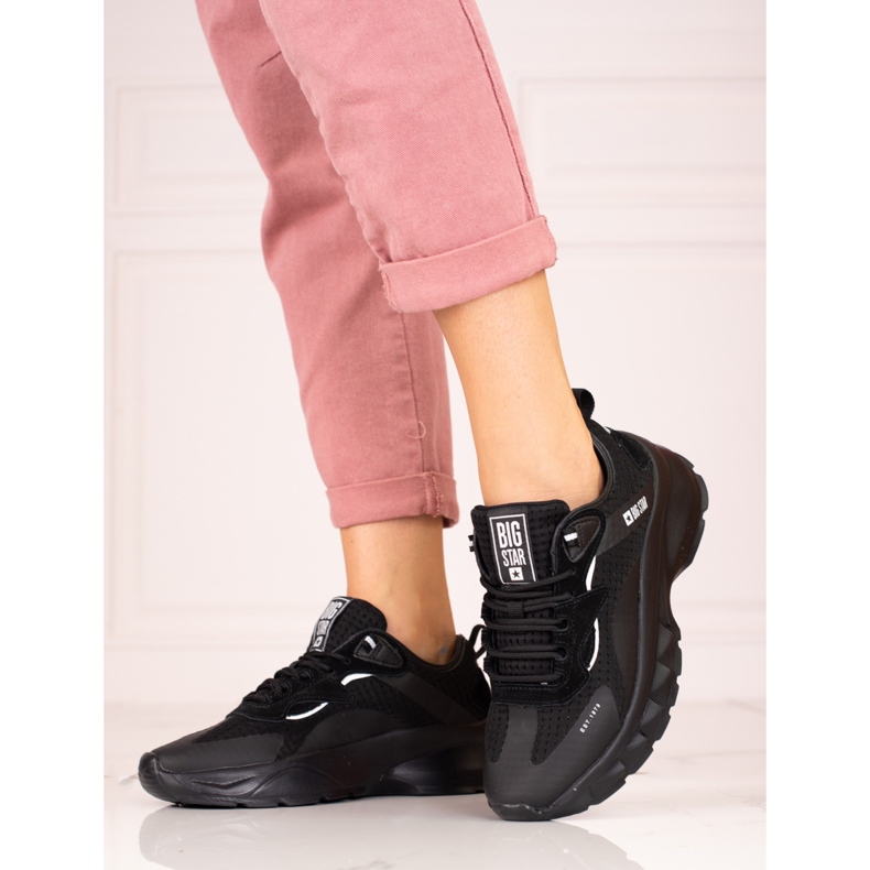 Big Star-Turnschuhe für Damen KK274056 schwarz 2