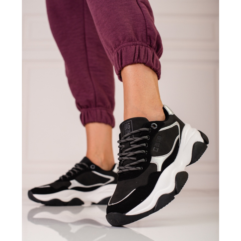 Big Star-Turnschuhe für Damen KK274383 schwarz 2