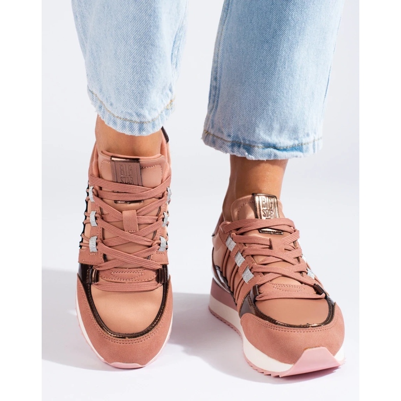 Big Star-Turnschuhe für Damen KK274111 rosa 1