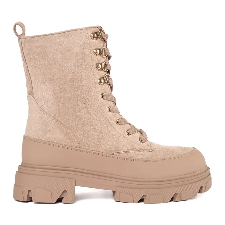 W. Potocki Arbeiterinnen auf einer beigen Potocki-Plattform 2