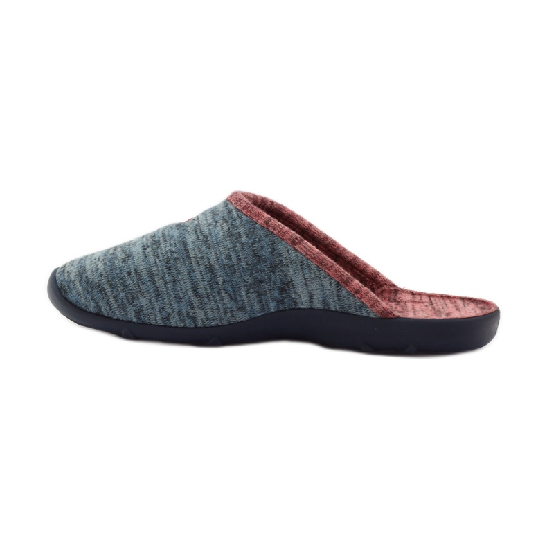 Befado Damenschuhe Hausschuhe 235d151 Hausschuhe braun blau 2