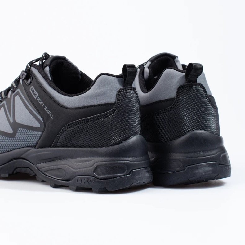 DK Herren Trekkingschuhe grau schwarz 1