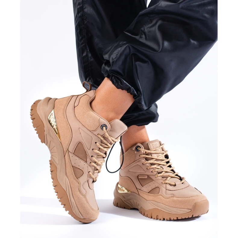 Big Star-Turnschuhe für Damen KK274355 beige 1