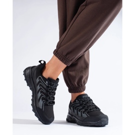 DK Softshell Damen Trekkingschuhe schwarz 3
