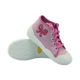 Befado Kinderschuhe, Turnschuhe, Hausschuhe 218p047 rosa 3