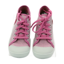 Befado Kinderschuhe, Turnschuhe, Hausschuhe 218p047 rosa 4