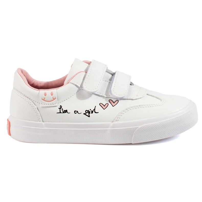 W. Potocki Sportschuhe mit Klettverschluss für Mädchen Potocki weiß 1