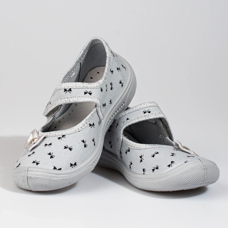 Graue Viggami-Schuhe für Mädchen 1