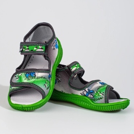 Viggami-Hausschuhe für Jungen grün 1