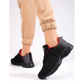 Schwarze Dk-Trainer für Damen 4