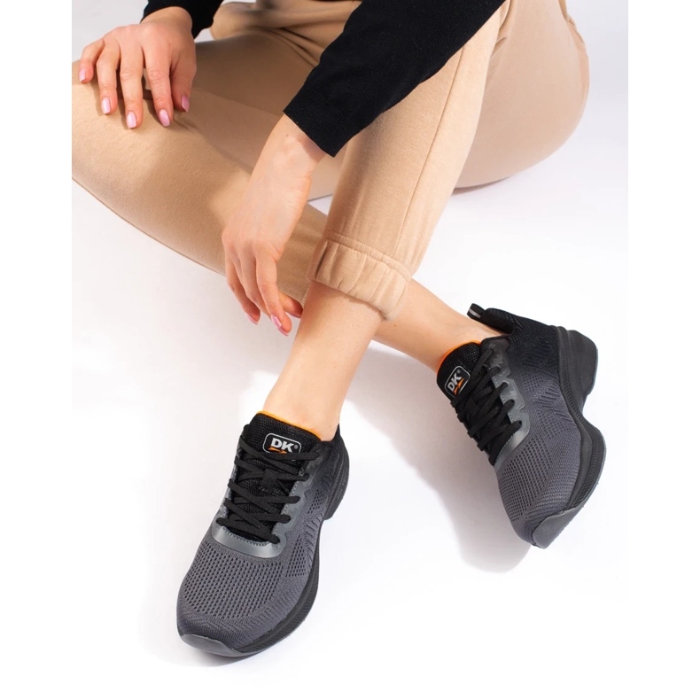 Schwarz-graue Damen-Sportschuhe von DK 2