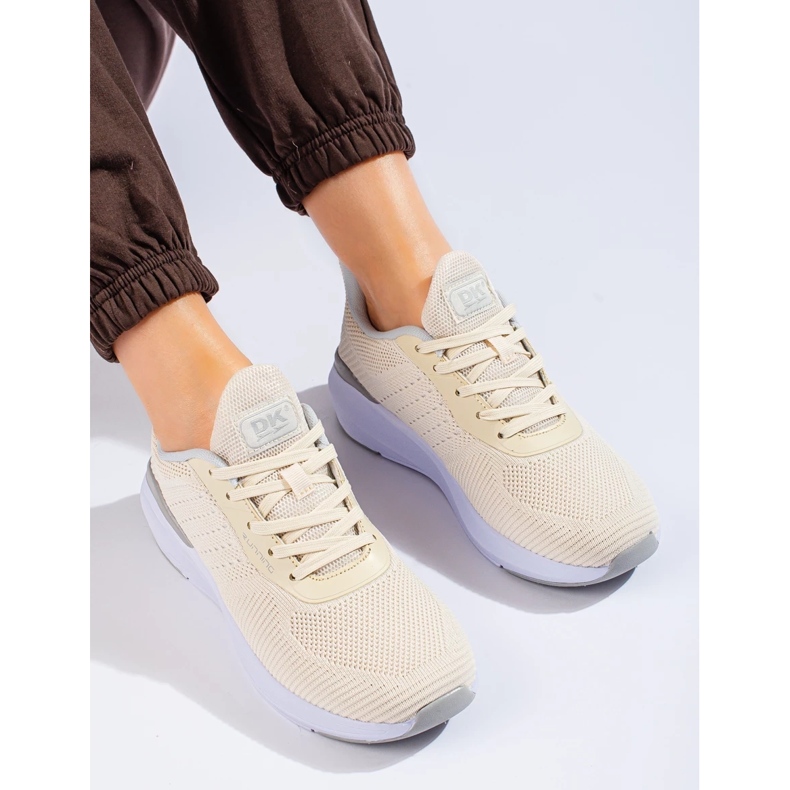 Beige Turnschuhe für Damen von DK 2