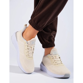 Beige Turnschuhe für Damen von DK 3
