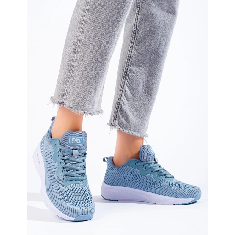 Blaue DK-Turnschuhe für Damen 2
