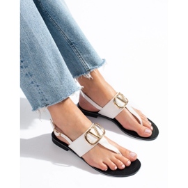 Damen-Flip-Flops weiß Shelovet 1