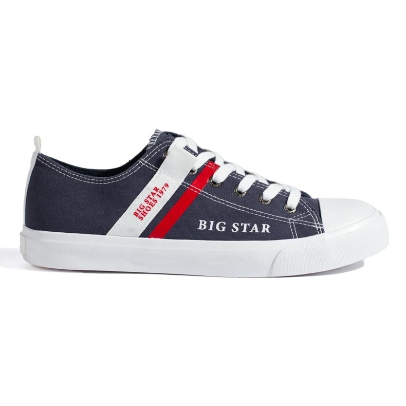 Marineblaue Herren-Sneaker Big Star LL174006 1
