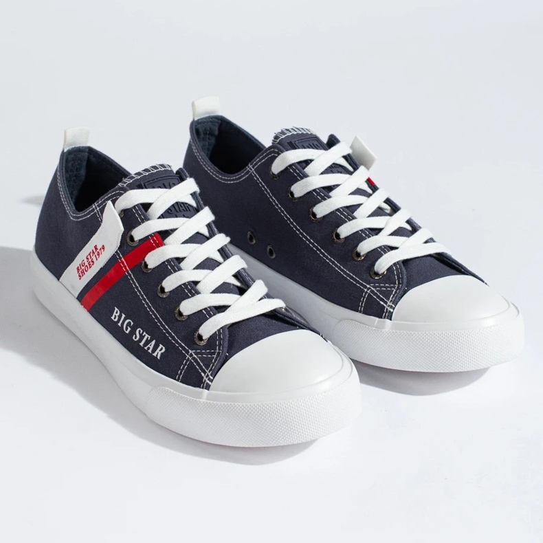 Marineblaue Herren-Sneaker Big Star LL174006 2